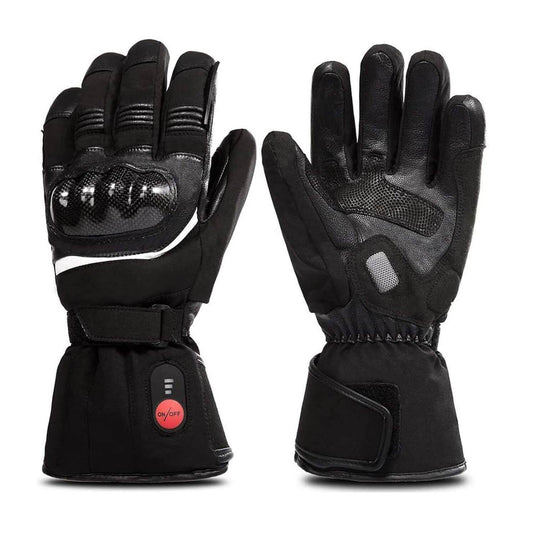 Guantes calefactables de motocicleta recargable eléctrica Savior para ciclismo, esquí, moto de nieve