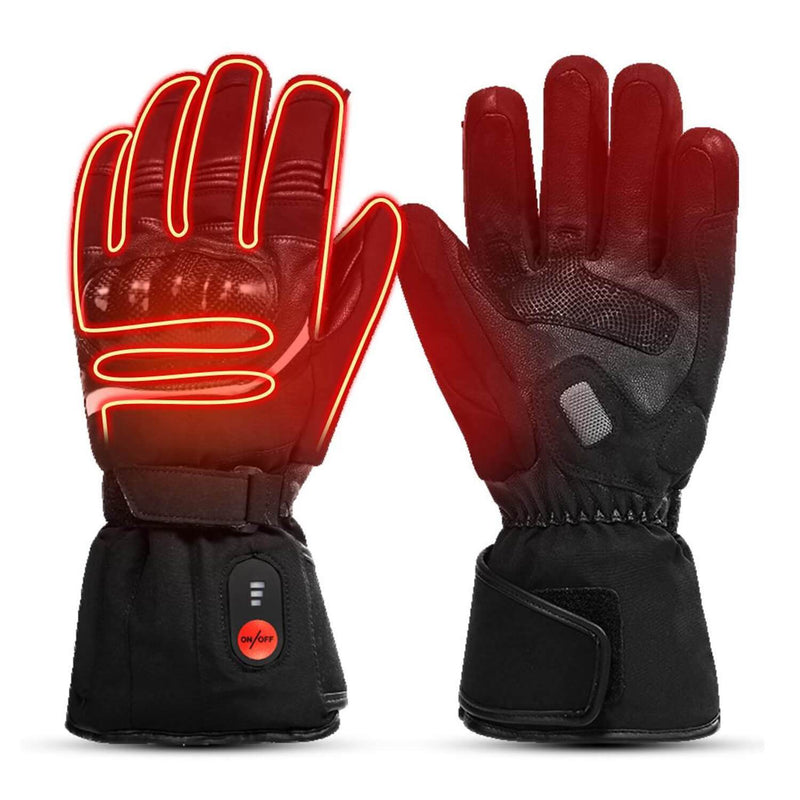 Cargue la imagen en el visor de la galería, Guantes calefactables de motocicleta recargable eléctrica Savior para ciclismo, esquí, moto de nieve
