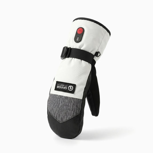 Built with waterproof and windproof materials, these heated mittens help keep moisture from building up inside.