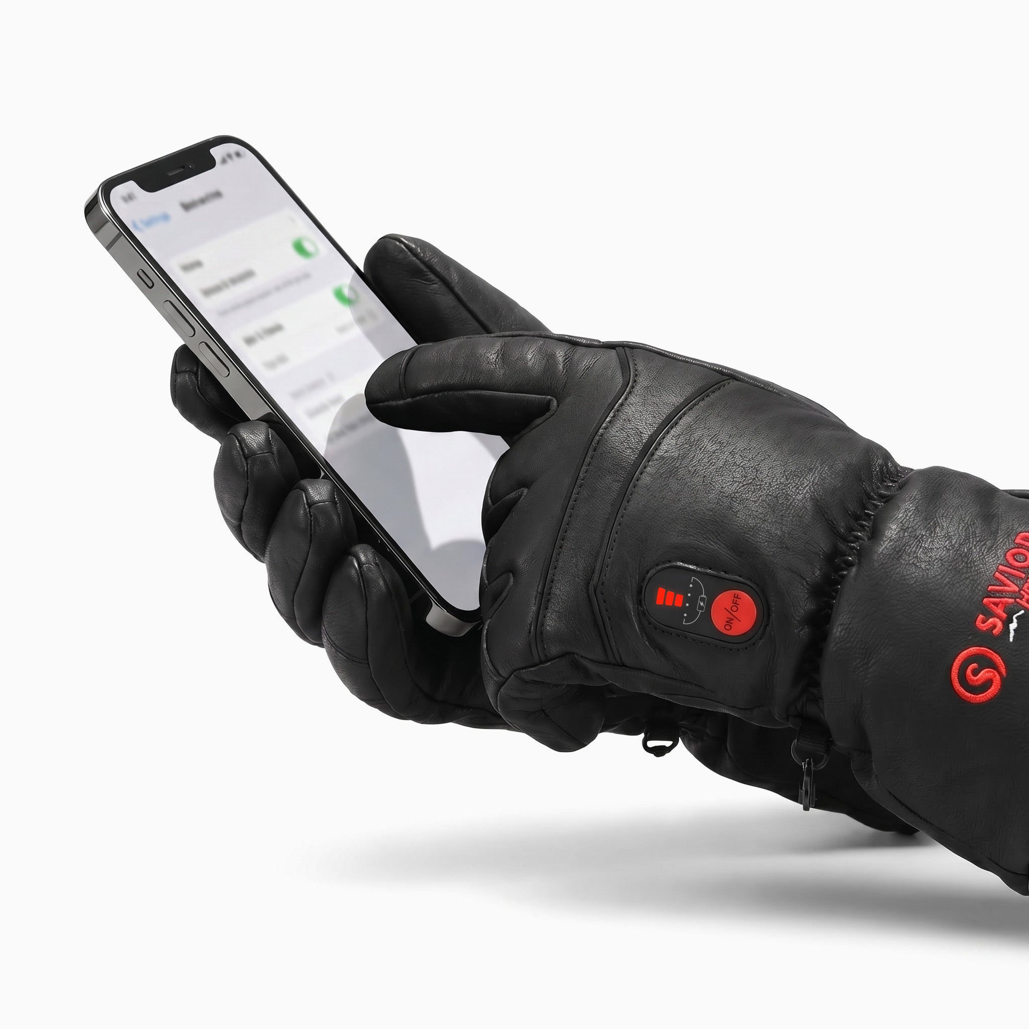 S06 Full-Leather Heated Gloves