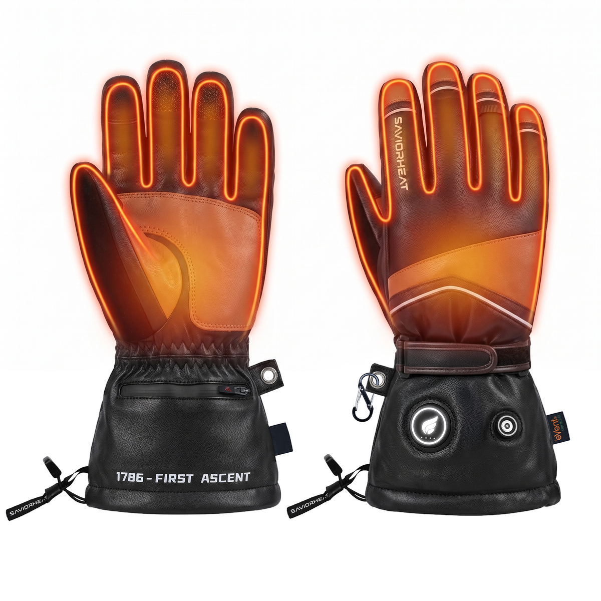 Chamonix Flagship Auto-Sensing Heated Ski Gloves