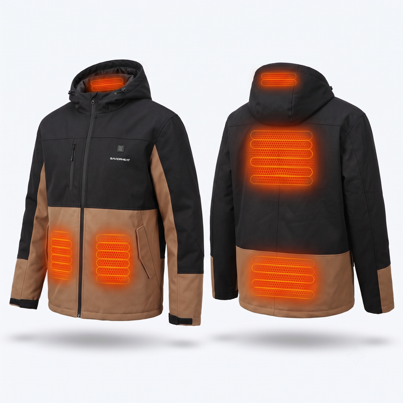 Cargue la imagen en el visor de la galería, JKW202G3 Heavy-Duty Weatherproof Heated Work Jacket
