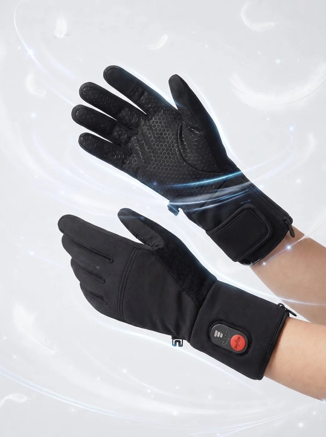 Lightweight Slim Fit - Savior Heat SW04 Thin Heated Gloves with Anti-Slip Palm