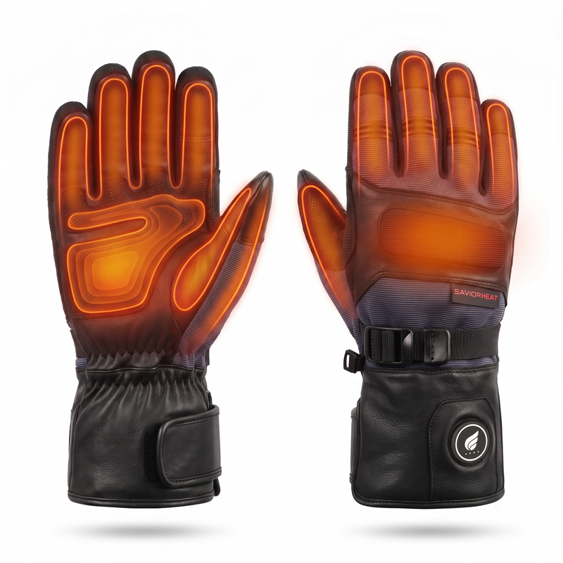Chargez l'image dans la visionneuse de la galerie, GVW201G3 Durable Goatskin Heated Work Gloves
