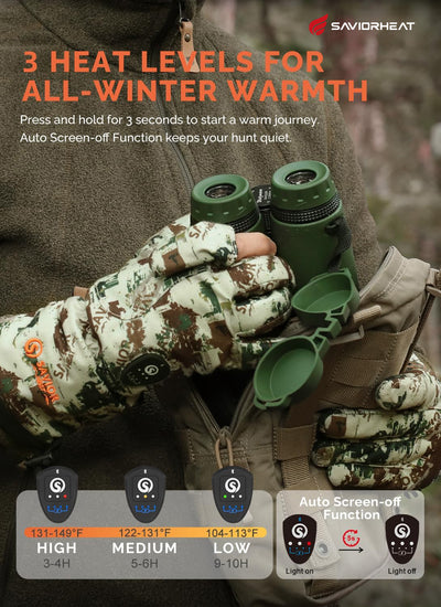 Camo Heated Hunting Gloves – Reed & Rock Camouflage