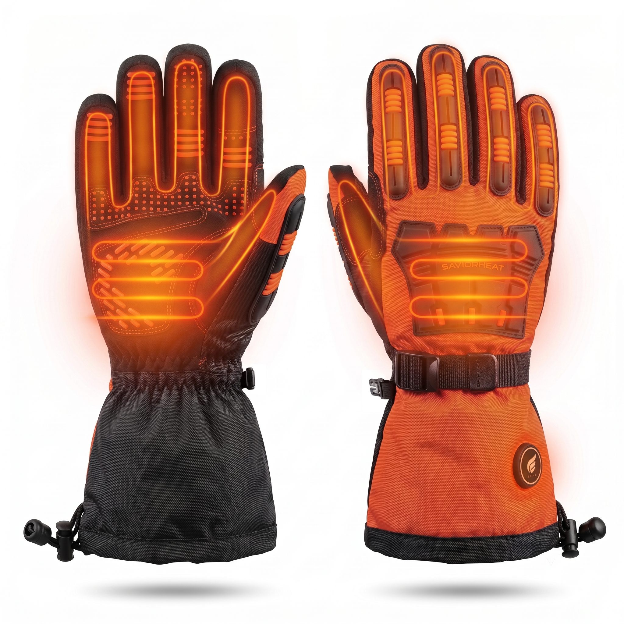 GVW204G3 Waterproof Impact-Resistant Heated Work Gloves