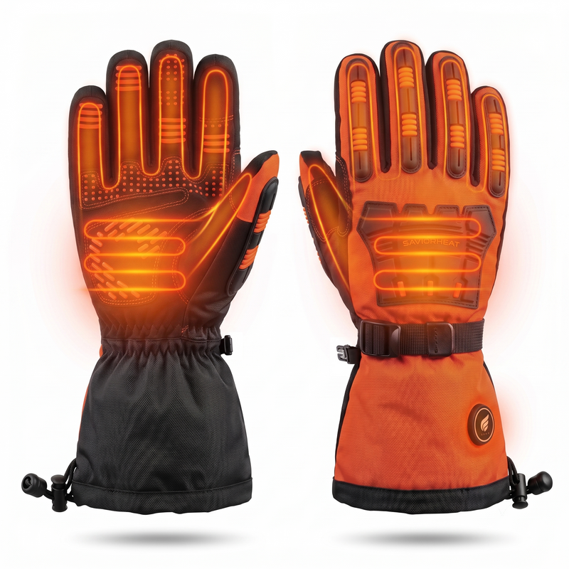 Load image into Gallery viewer, GVW204G3 Waterproof Impact-Resistant Heated Work Gloves
