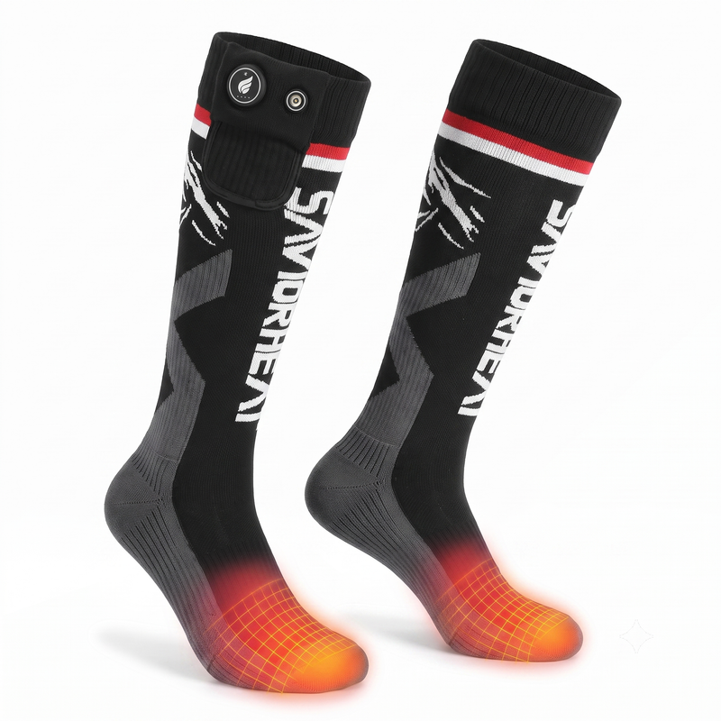 Load image into Gallery viewer, SOS811G3 Magnetic-Charge Smart Heated Ski Socks
