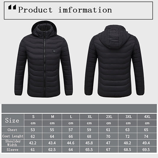 Savior Women's Heated Hoodie Jacket-Plus Size Up To 4XL