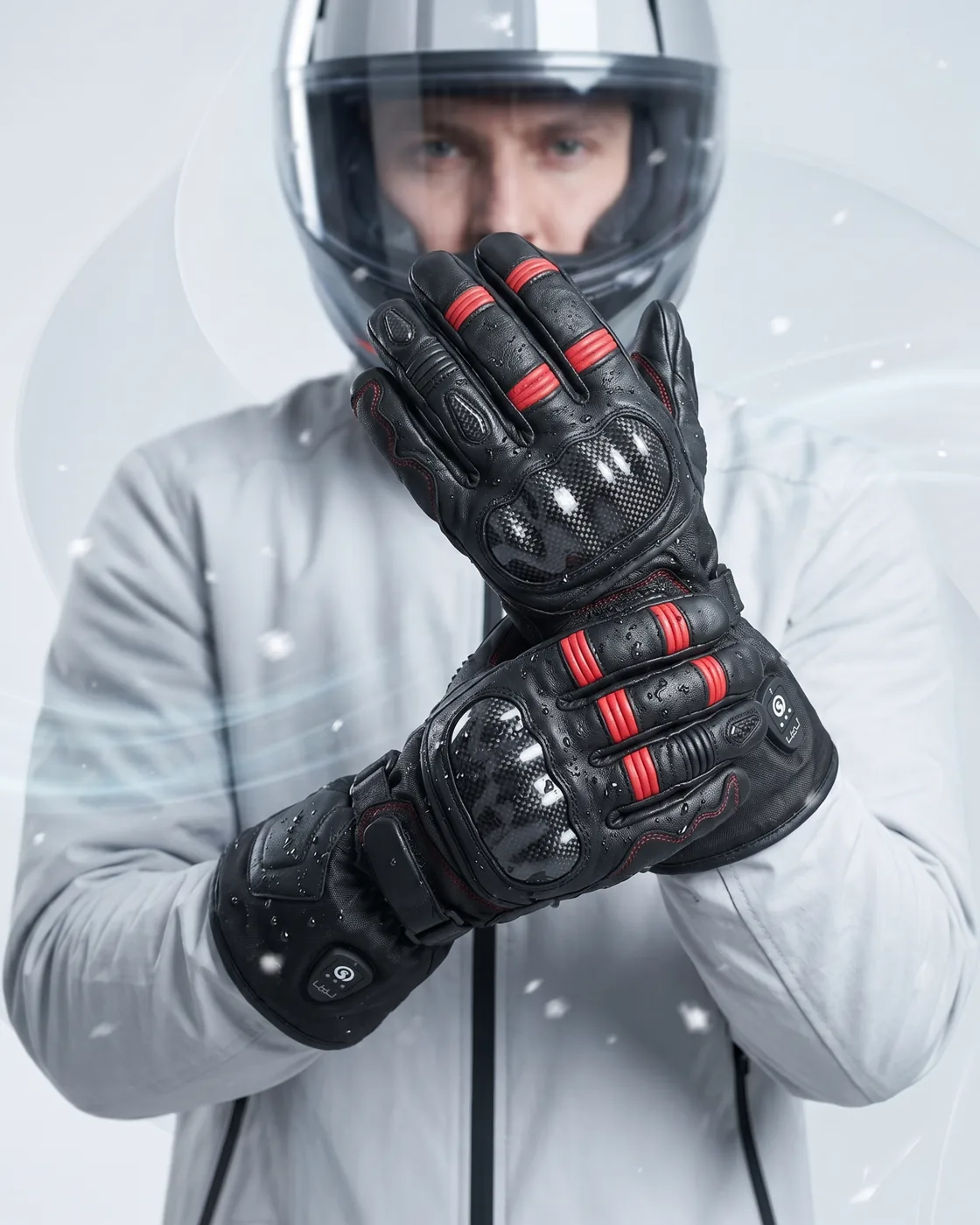 Waterproof & Windproof - Savior Heat SHG03 Heated Motorcycle Gloves 2.0