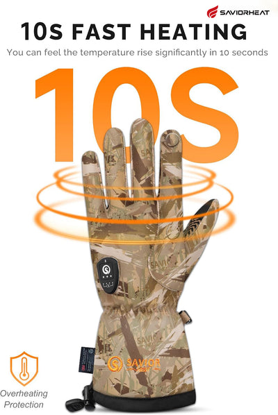 Camo Heated Hunting Gloves – Reed & Rock Camouflage