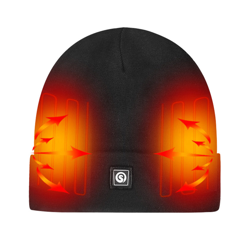 Chargez l&#39;image dans la visionneuse de la galerie, SAVIOR Winter Warm Rechargeable Heated Fleece Hat
