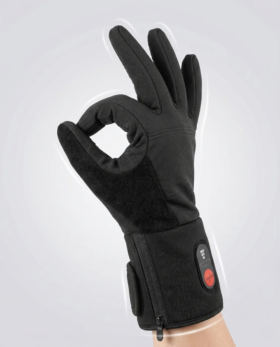 Soft Cozy Lining - Savior Heat SW04 Thin Heated Gloves with Anti-Slip Palm