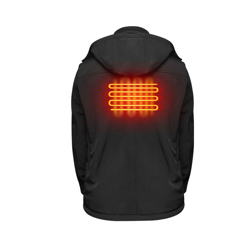 Cargue la imagen en el visor de la galería, Savior Men&#39;s Electric Heated Jacket For Outdoor Sports
