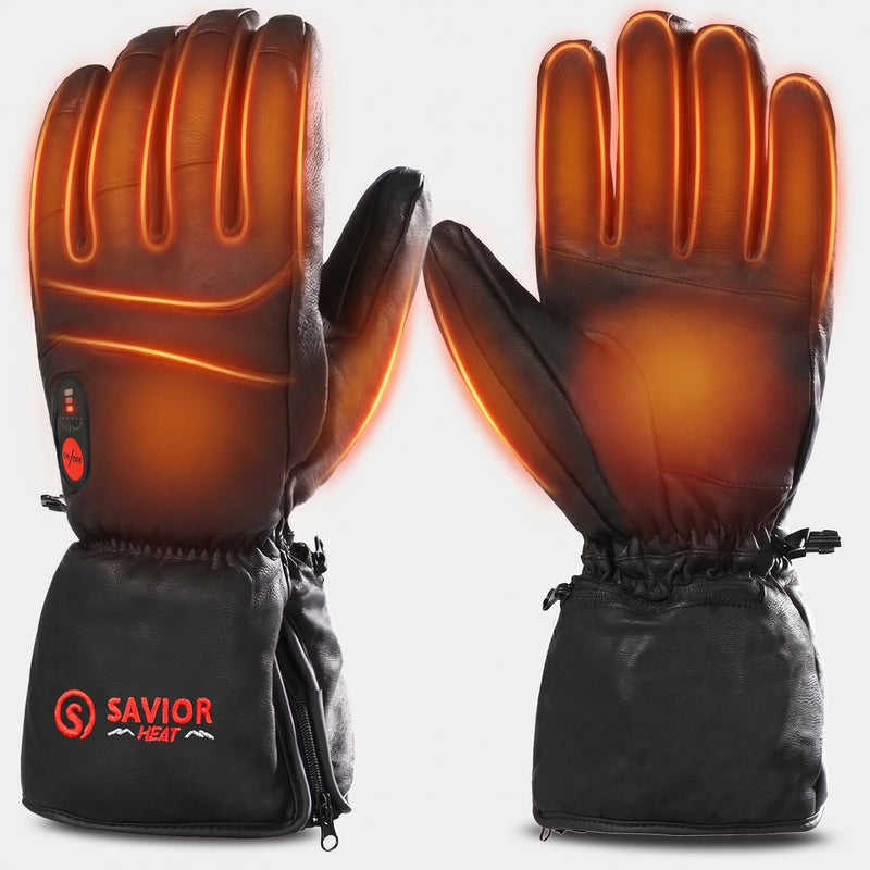 Chargez l'image dans la visionneuse de la galerie, Gants chauffants Savior Gants en cuir pour environnements ultra chauds et difficiles S06
