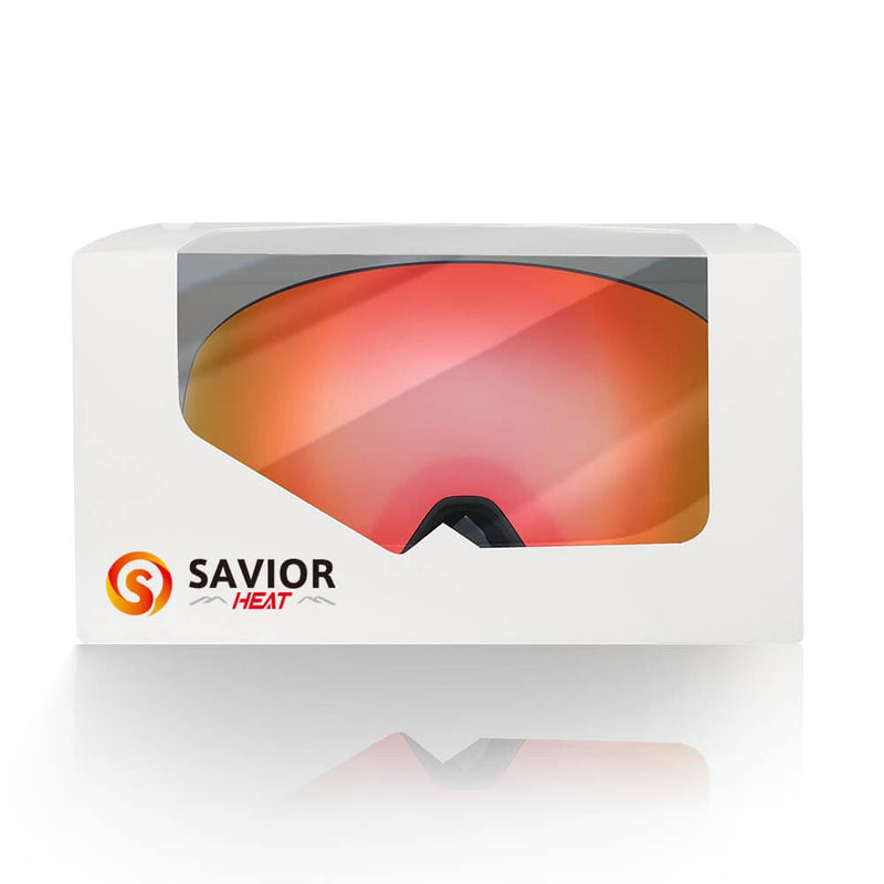 Load image into Gallery viewer, Savior Ski Goggles Blue Orange
