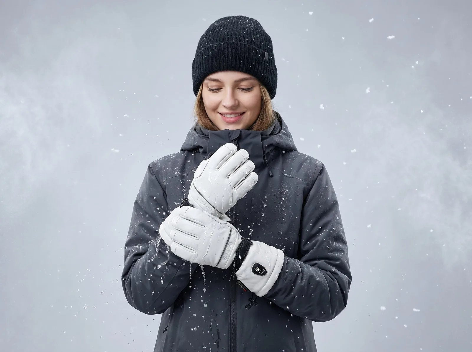 Hipora® Waterproof - Savior Heat EH8 Pro Extreme Cold Heated Ski Gloves