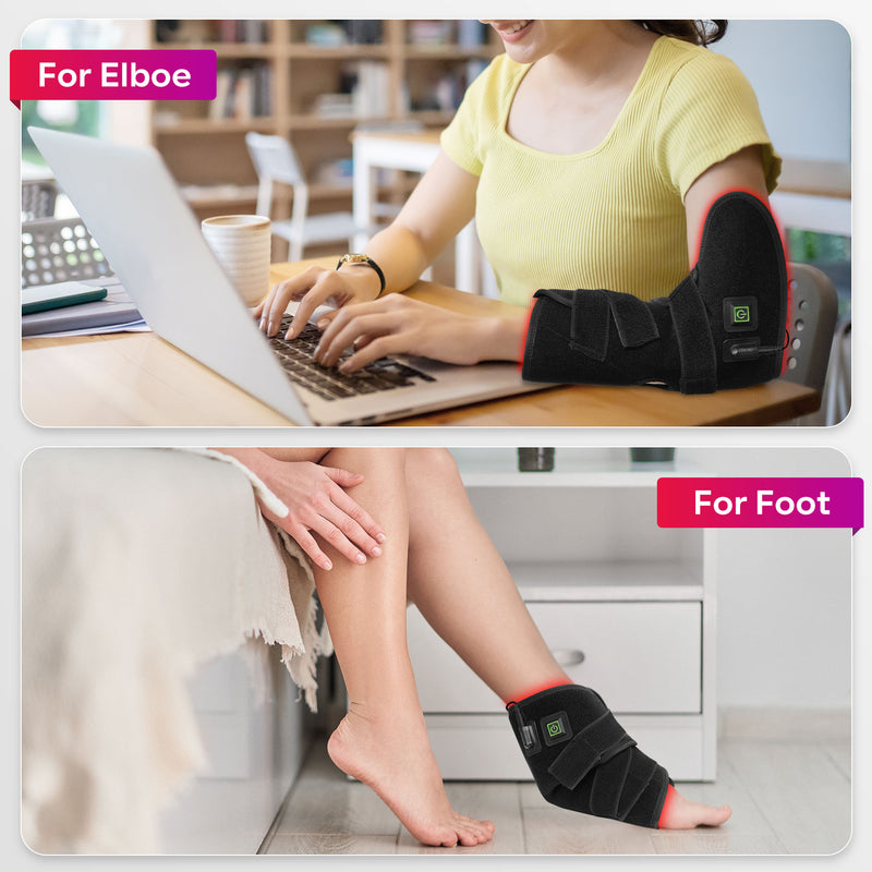 Laden Sie das Bild in Galerie -Viewer, Upgraded Red Infrared LED Foot Therapy Device
