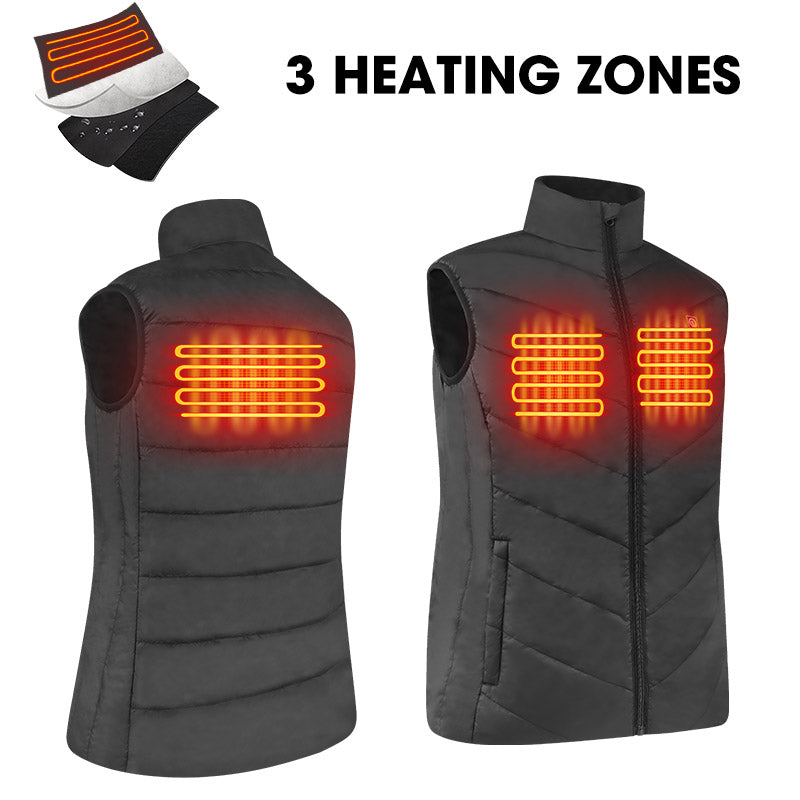 Chargez l&#39;image dans la visionneuse de la galerie, Savior Women&#39;s Lightweight 5V 10000mah Electric Heated Vest
