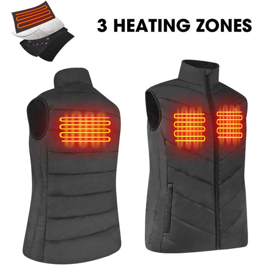 Savior Women's Lightweight 5V 10000mah Electric Heated Vest