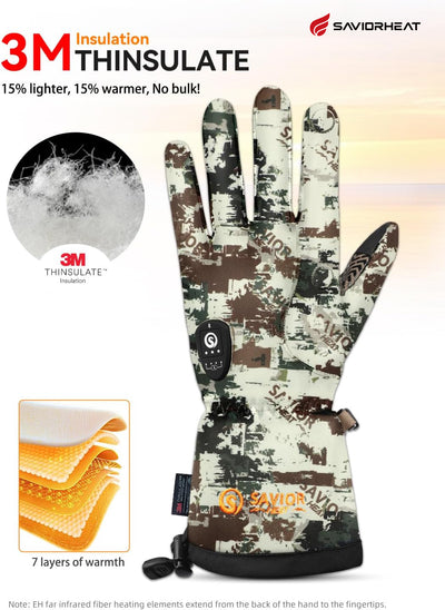 Camo Heated Hunting Gloves – Reed & Rock Camouflage