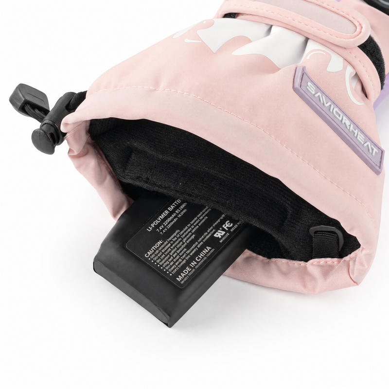 Load image into Gallery viewer, GVS408G3 Kids’ Winter Adventure Heated Ski Gloves
