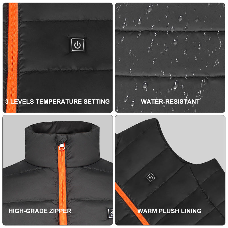 Cargue la imagen en el visor de la galería, Savior Women&#39;s 5V 10000mah Heated Vest Up To 4XL
