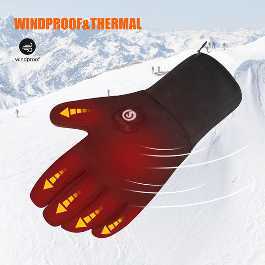 Saviour Heat Heated Glove Liners para hombres y mujeres, guantes de batería eléctrica recargable S20