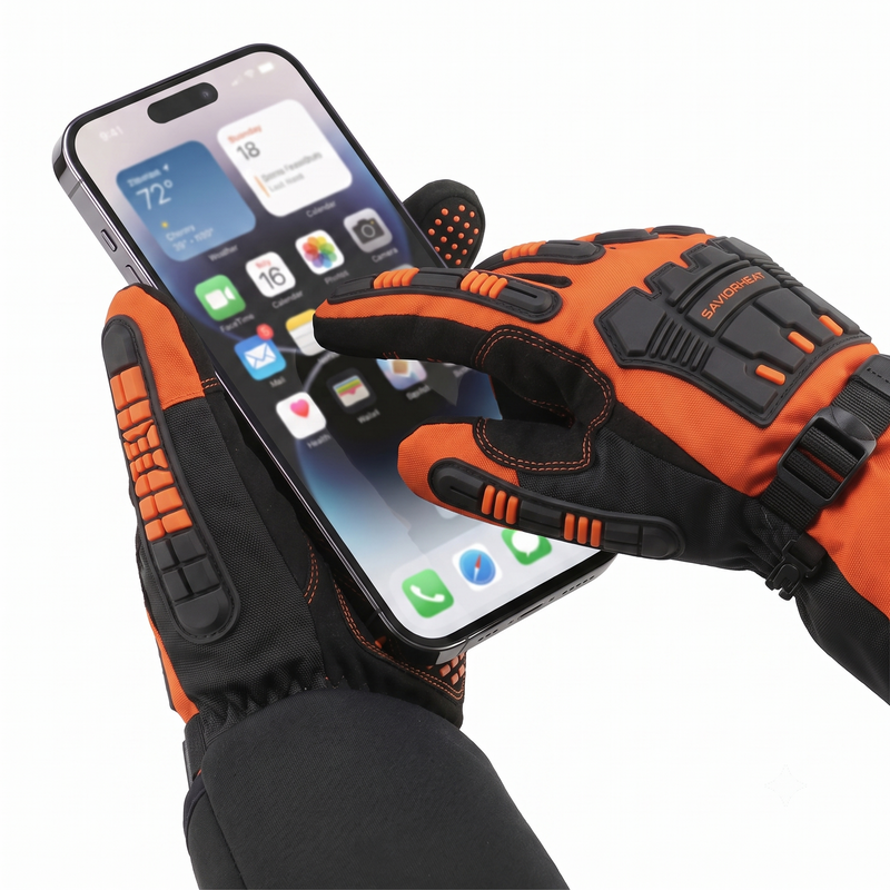 Load image into Gallery viewer, GVW204G3 Waterproof Impact-Resistant Heated Work Gloves
