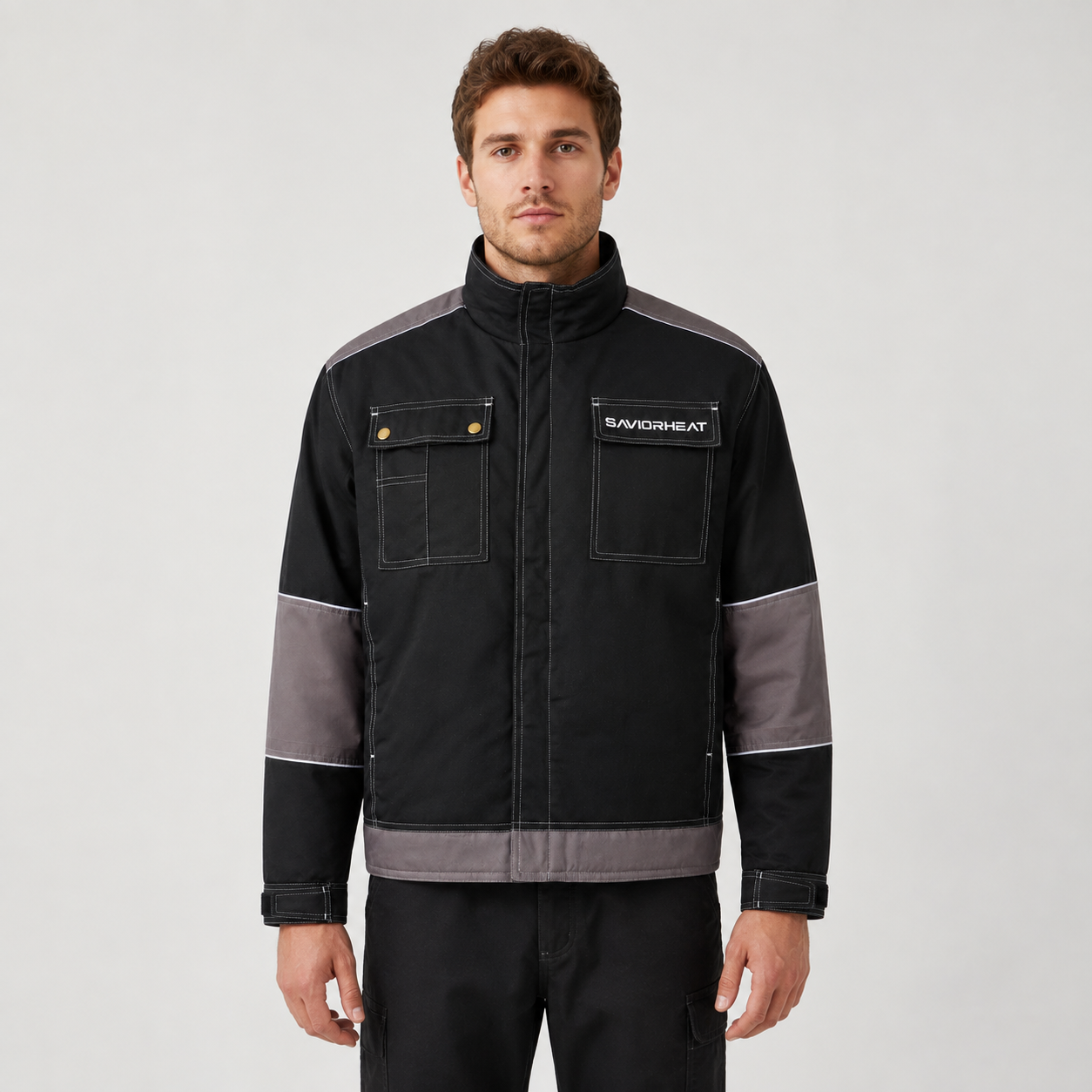 JKW801G3 Heavy-Duty Weatherproof Heated Work Jacket