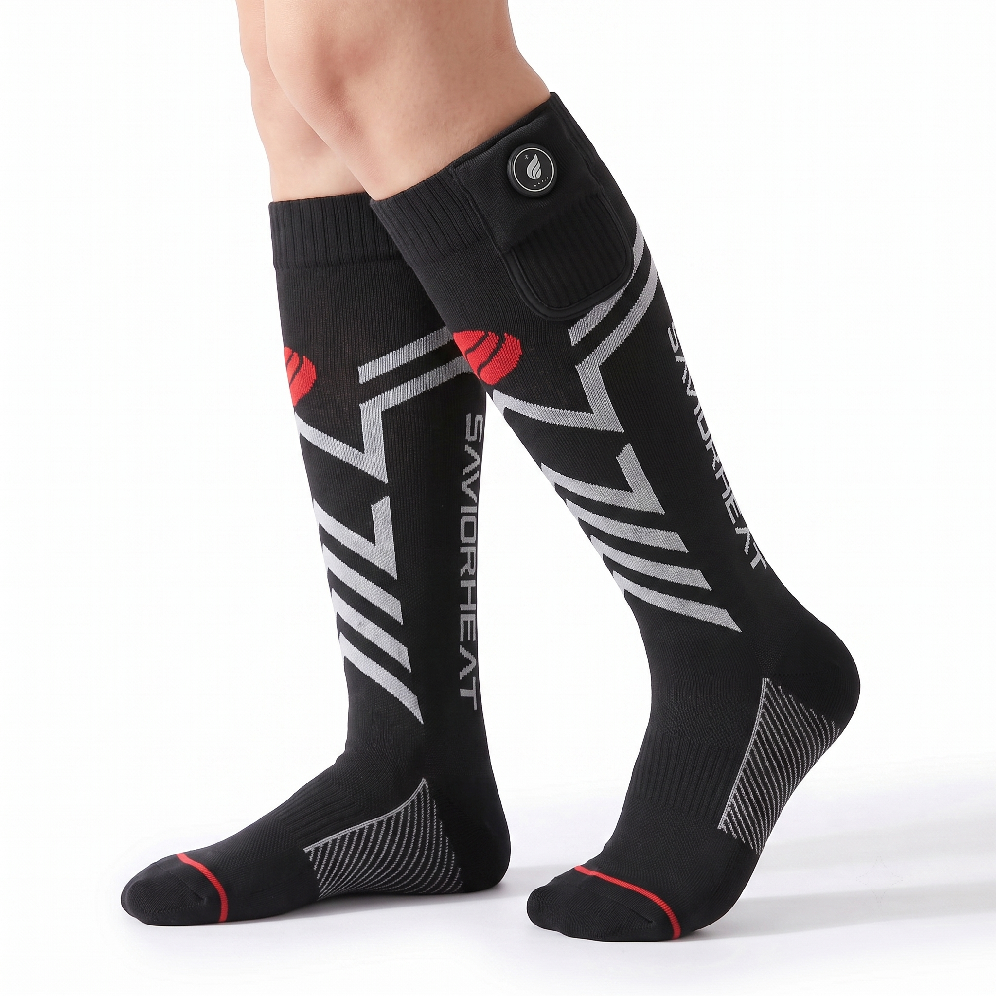 Silverline All-Around Comfort Heated Ski Socks