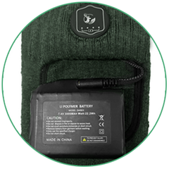 Convenient Battery Pocket