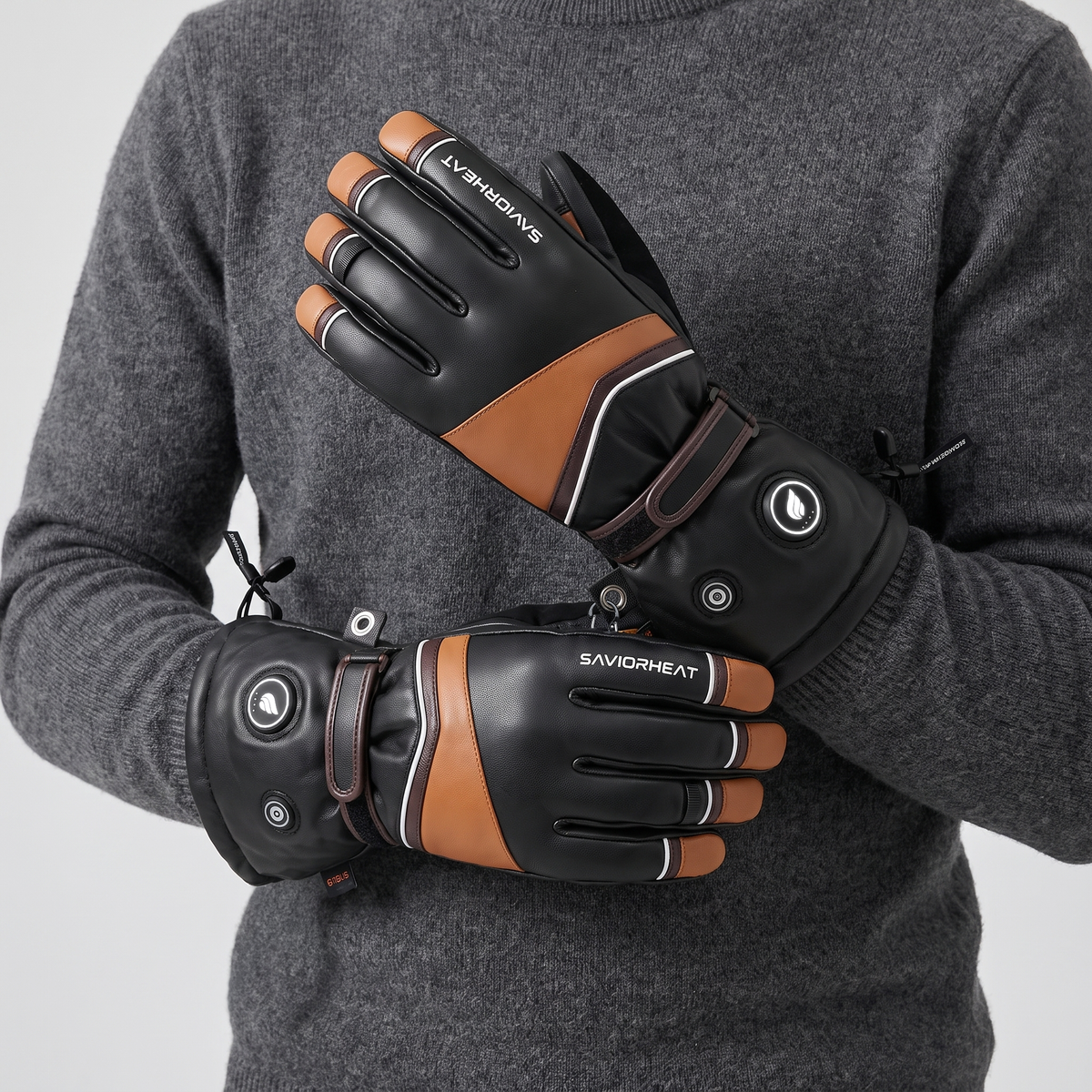Chamonix Flagship Auto-Sensing Heated Ski Gloves
