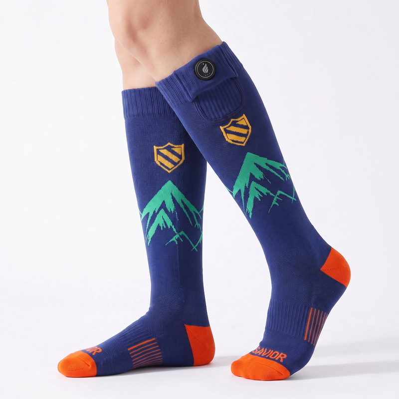 Load image into Gallery viewer, SOS204G3 All-Weather Smart Heated Ski Socks
