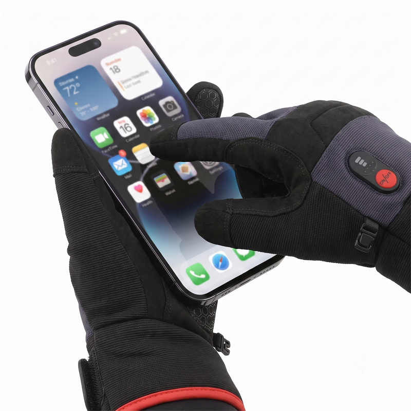 Chargez l'image dans la visionneuse de la galerie, GVW201G3 Durable Goatskin Heated Work Gloves

