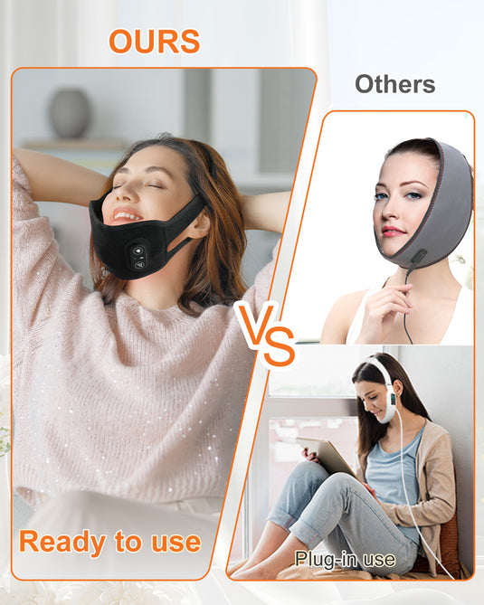 Neck and Body Infrared Therapy Belt for Pain Relief and Chin Firming