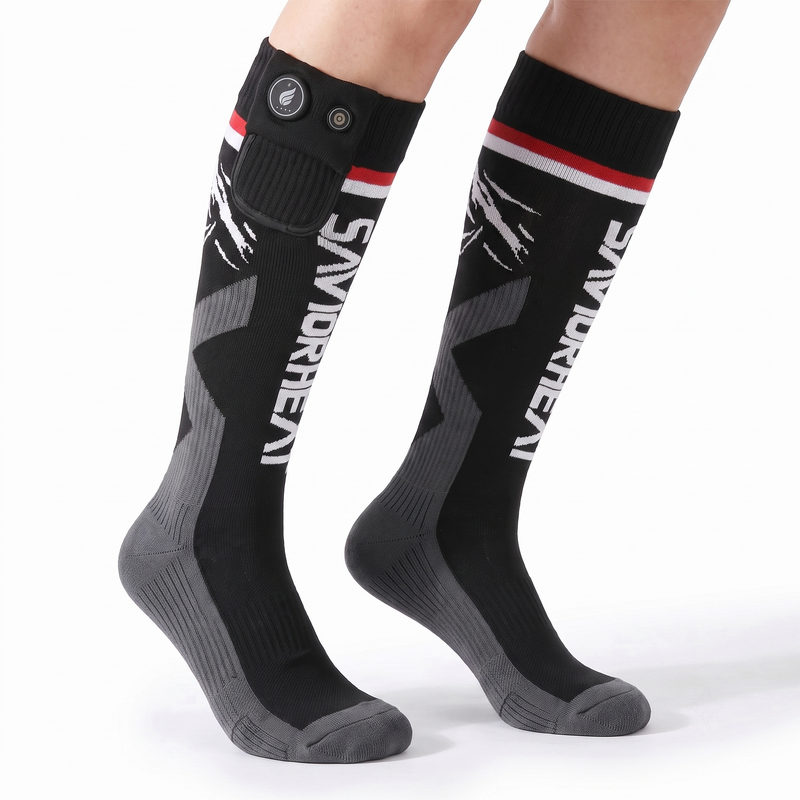 Load image into Gallery viewer, SOS811G3 Magnetic-Charge Smart Heated Ski Socks
