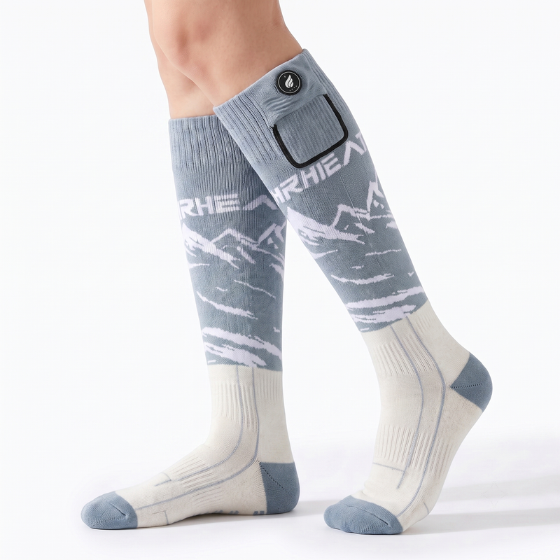 Laden Sie das Bild in Galerie -Viewer, SOS205G3 App-Controlled Heated Ski Socks
