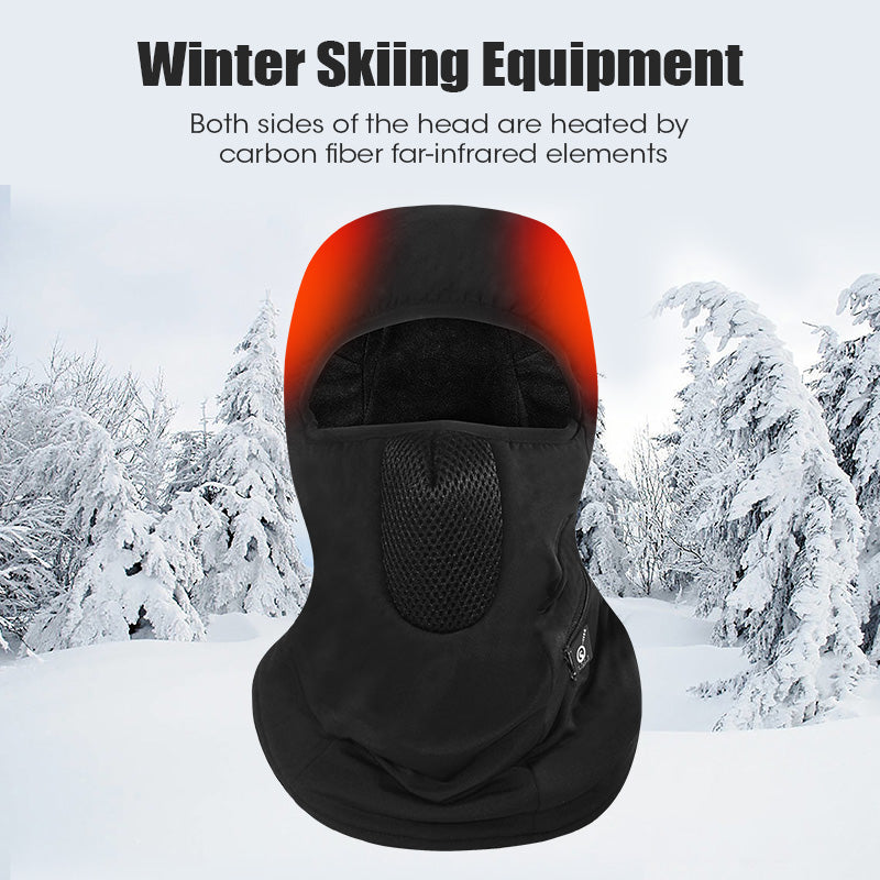 Load image into Gallery viewer, Savior Heated Ski Mask With Battery Electric Warm Hat Outdoor Sports Snowboard Neck Warm
