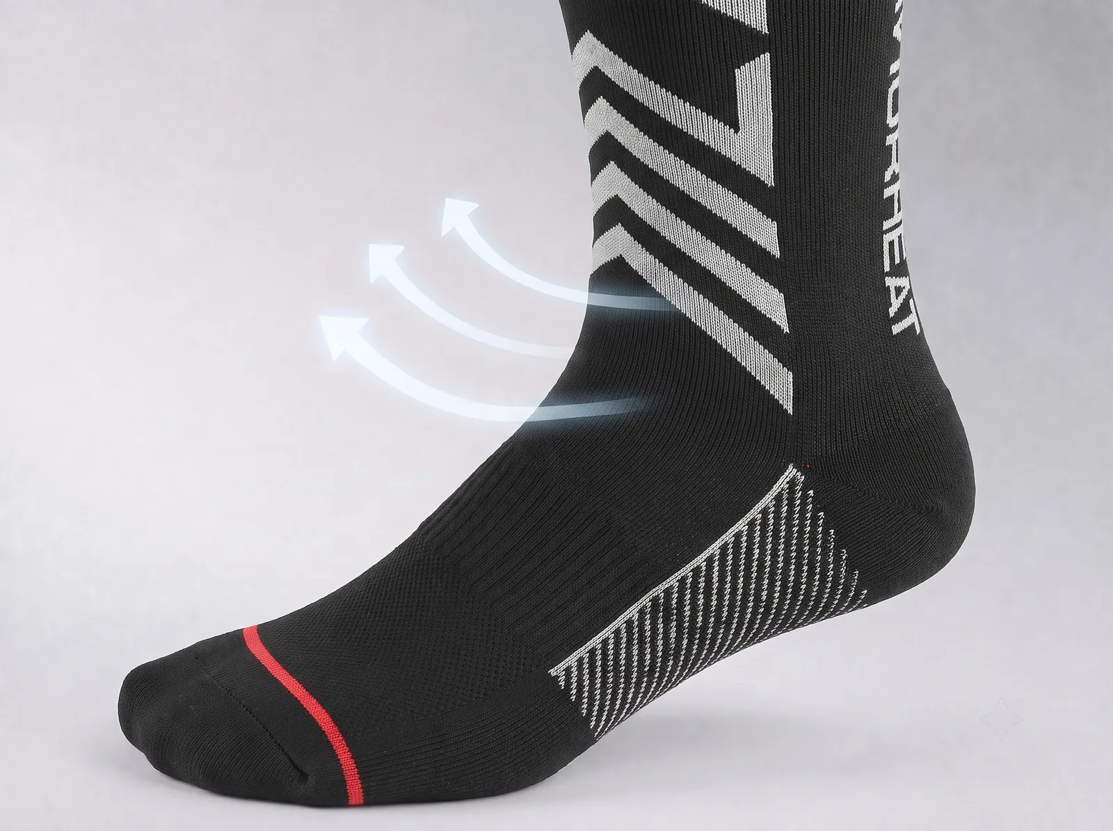Breathable Comfort - Savior Heat Silverline All-Around Comfort Heated Ski Socks