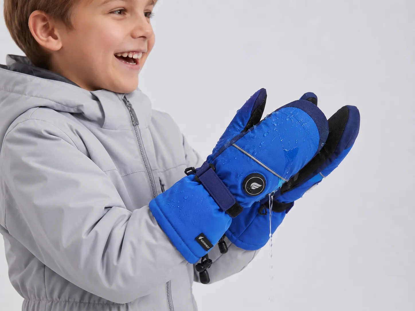 Water Guard - Savior Heat Lightweight Kids Heated Ski Gloves