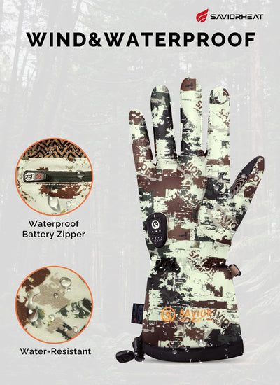 Camo Heated Hunting Gloves – Reed & Rock Camouflage