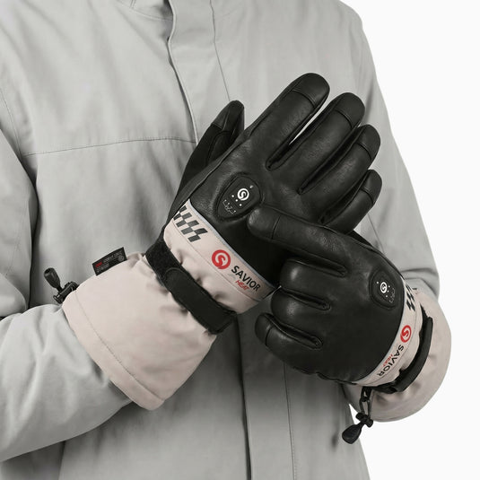 SKGP03FW Goatskin Heated Ski Gloves 2.0
