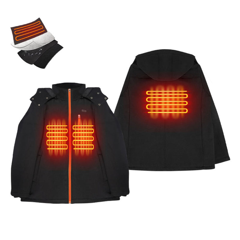 Chargez l&#39;image dans la visionneuse de la galerie, Savior Men&#39;s Electric Heated Jacket For Outdoor Sports

