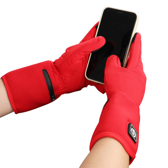 Heated Fishing & Riding Glove Liners Red - SAVIOR Heat – Savior Heat  Official® Store