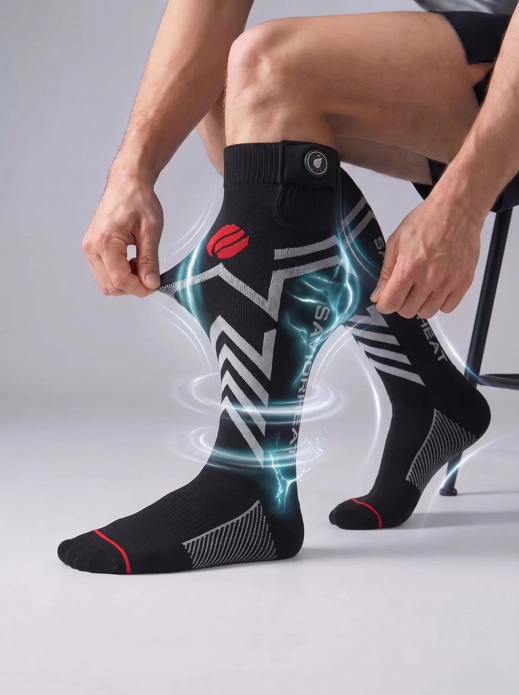 Flexible Support - Savior Heat Silverline All-Around Comfort Heated Ski Socks