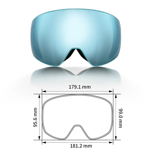 【ChillShield Ski Bundle】Savior Heat Beginner Level Ski Gloves + Ski UV Goggles - Black Friday Deals