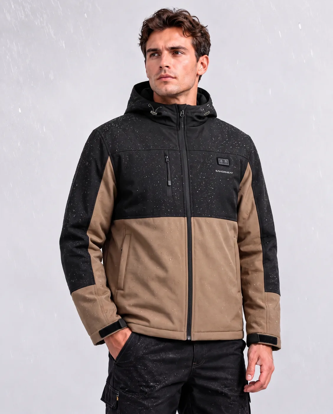 Rugged Canvas Shell - Savior Heat Heavy Canvas Heated Work Jacket