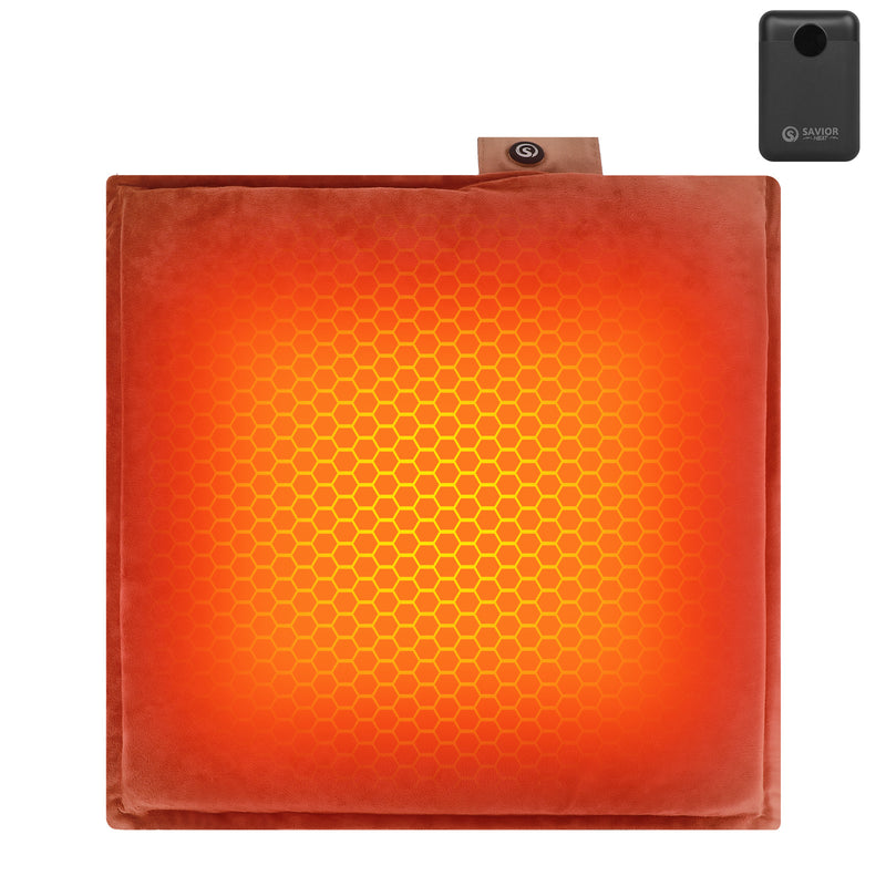 Load image into Gallery viewer, Heated Seat Cushion with 3 Heat Levels, NTC Temperature Control, 10000mAh Battery Included
