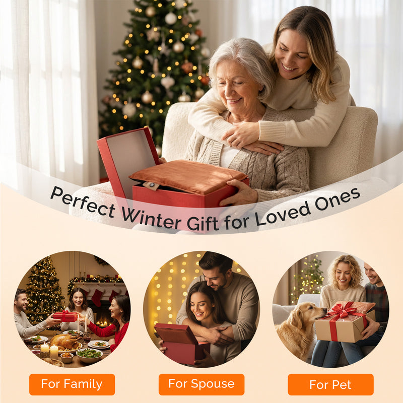 Load image into Gallery viewer, Heated Seat Cushion with 3 Heat Levels, NTC Temperature Control, 10000mAh Battery Included
